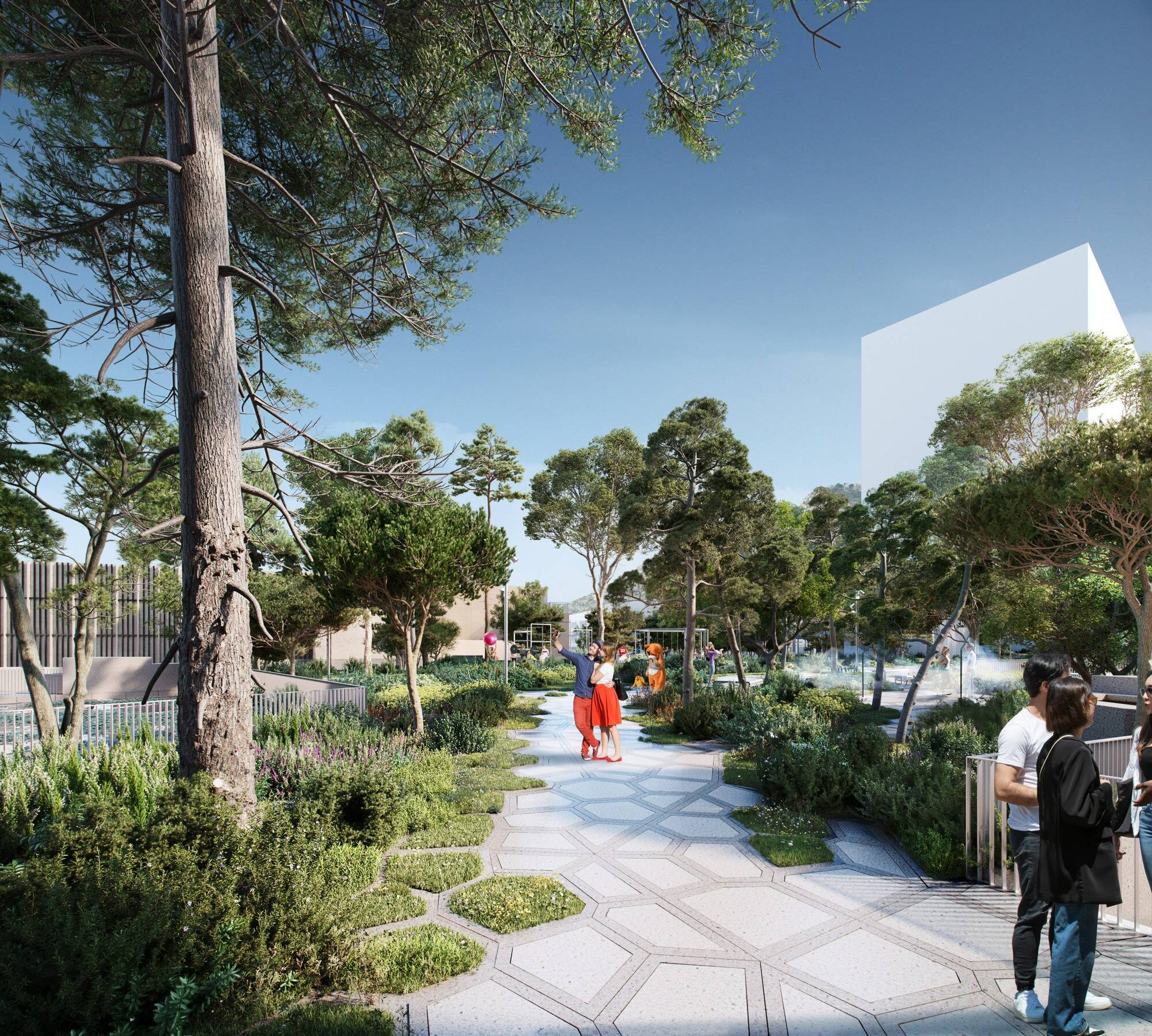 Voici à quoi devrait ressembler l'îlot Charles-III transformé en un immense espace vert d'ici à 2030 à Monaco