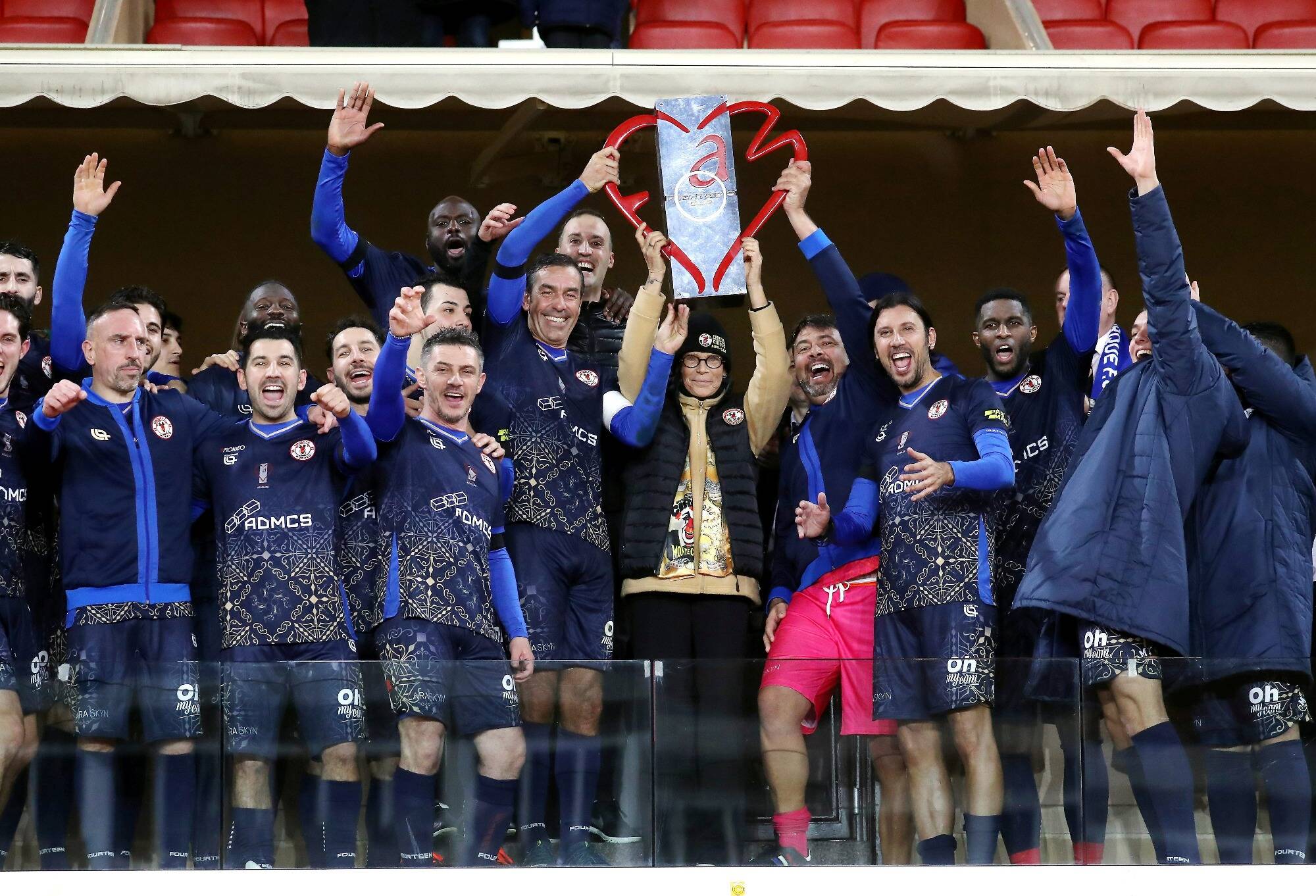 Le Cirque FC de la princesse Stéphanie affirme sa domination à la 5e édition de la Fight Aids Cup à Monaco