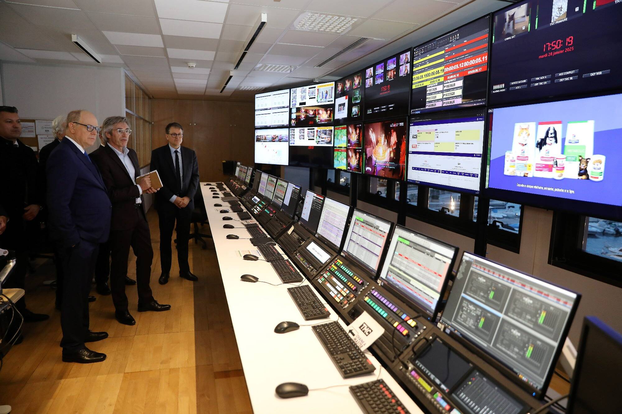 Le prince Albert II a soufflé les 70 bougies de TMC à Monaco