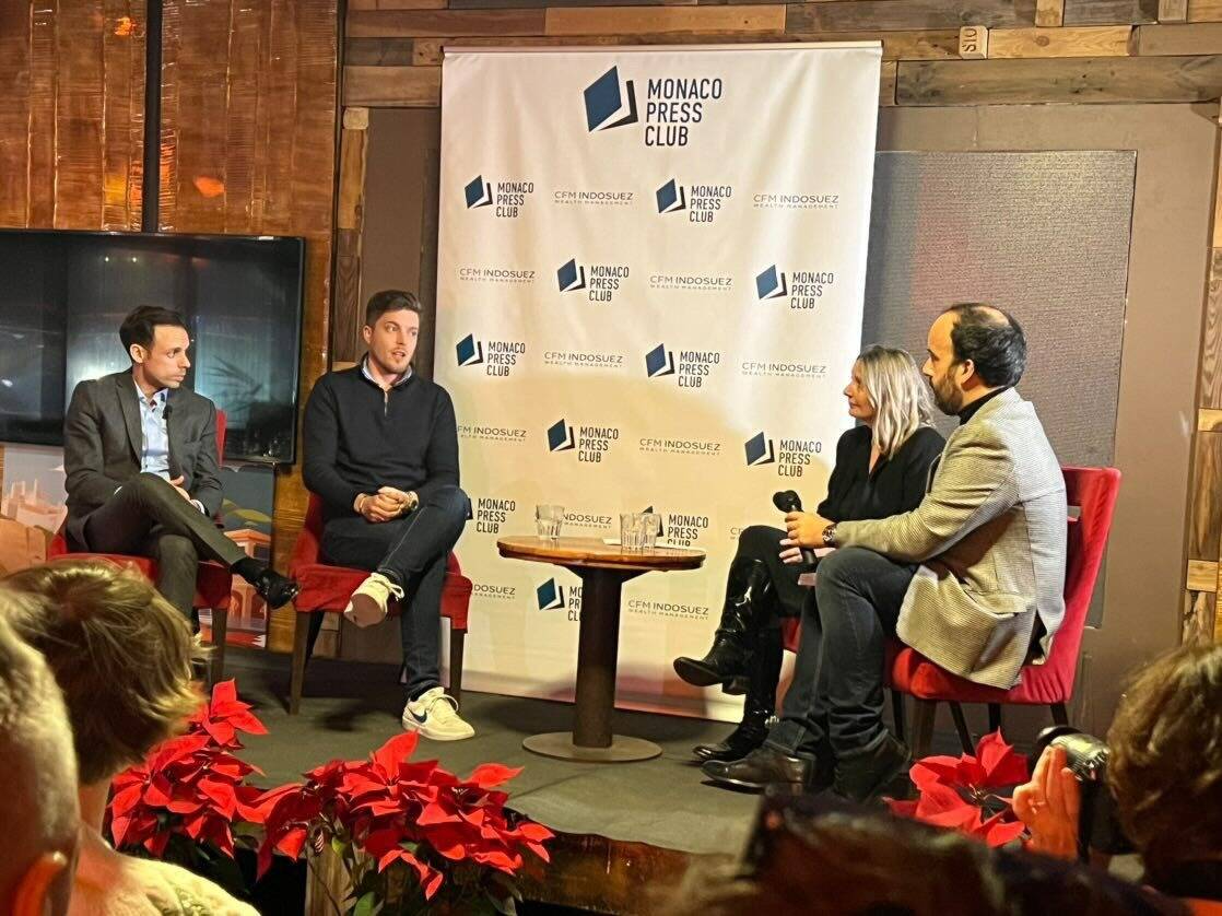 "Il faut transmettre ce qui te fait réellement vibrer": le Monégasque Romain Lanéry et son agent décryptent les codes des réseaux sociaux au Monaco Press Club