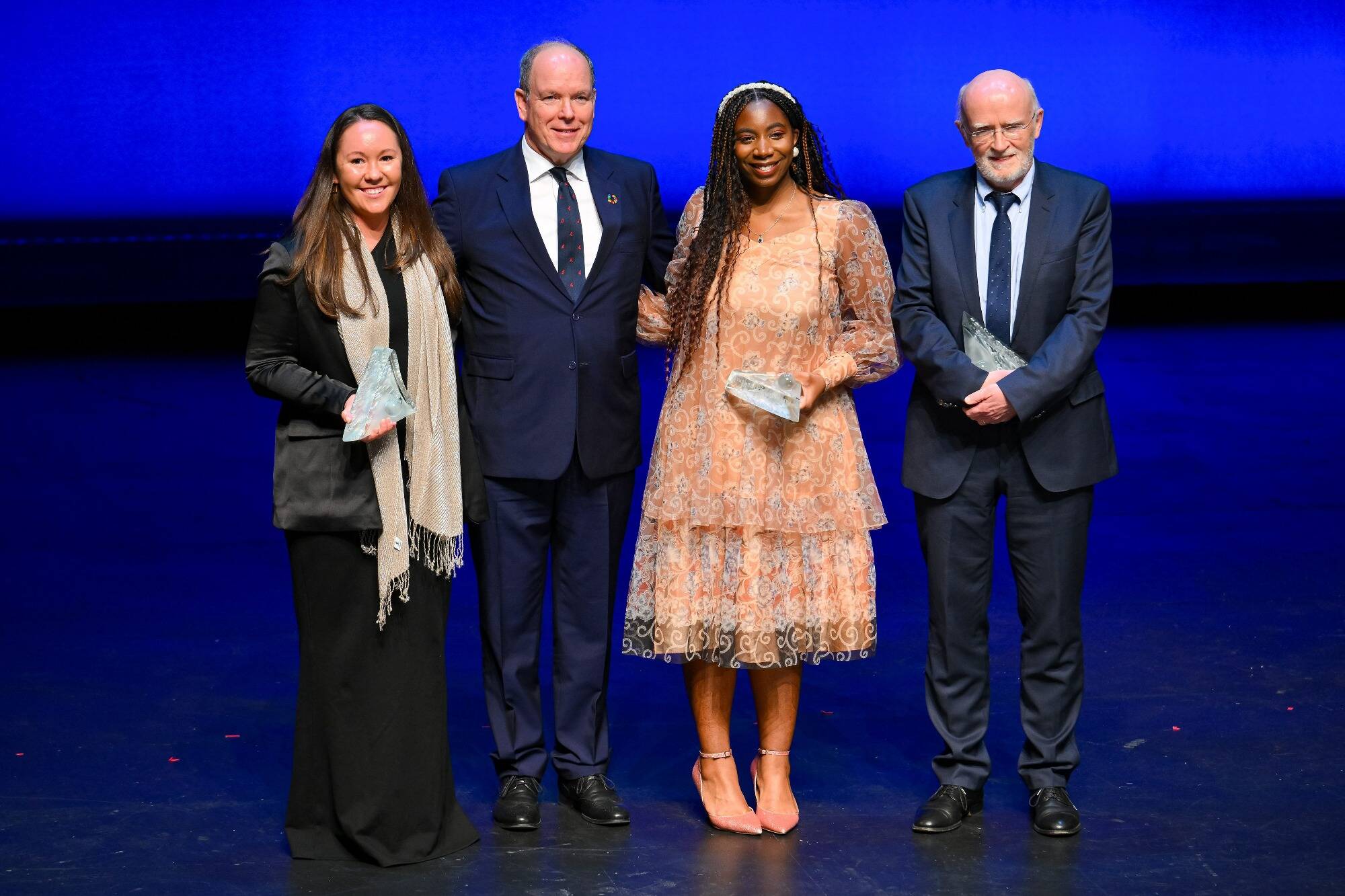 À Philadelphie, le prince Albert II a remis les prix de sa Fondation aux lauréats qui oeuvrent pour la santé planétaire