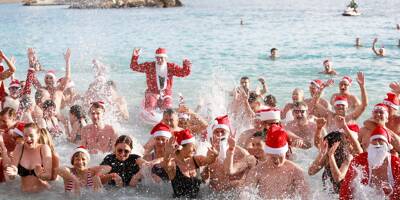 Revivez le grand bain de Noël de Monaco en images