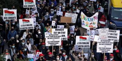 Plus de 150 personnes manifestent contre les mesures sanitaires à Monaco