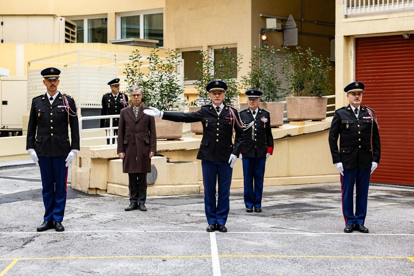 Laurent Audibert succède à Jean-Christophe Masotti à la tête du centre de secours de la Condamine à Monaco