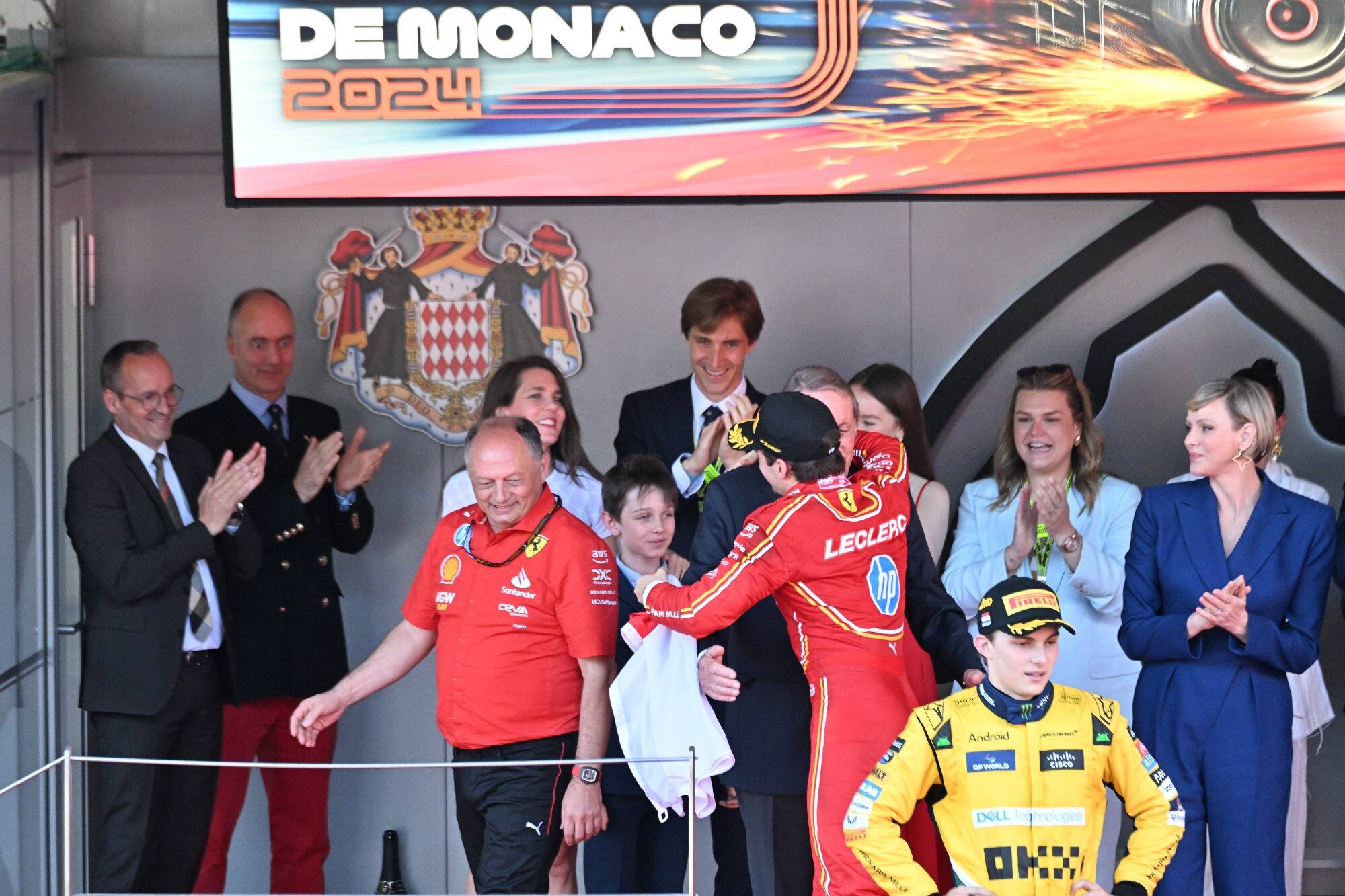 81e Grand Prix de Monaco: "Je suis sûr que Charles sort de cette victoire conforté pour un futur encore plus brillant", assure Michel Boeri