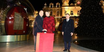 Six photos pour (re)vivre la mise en lumière de Monaco par le couple princier pour Noël
