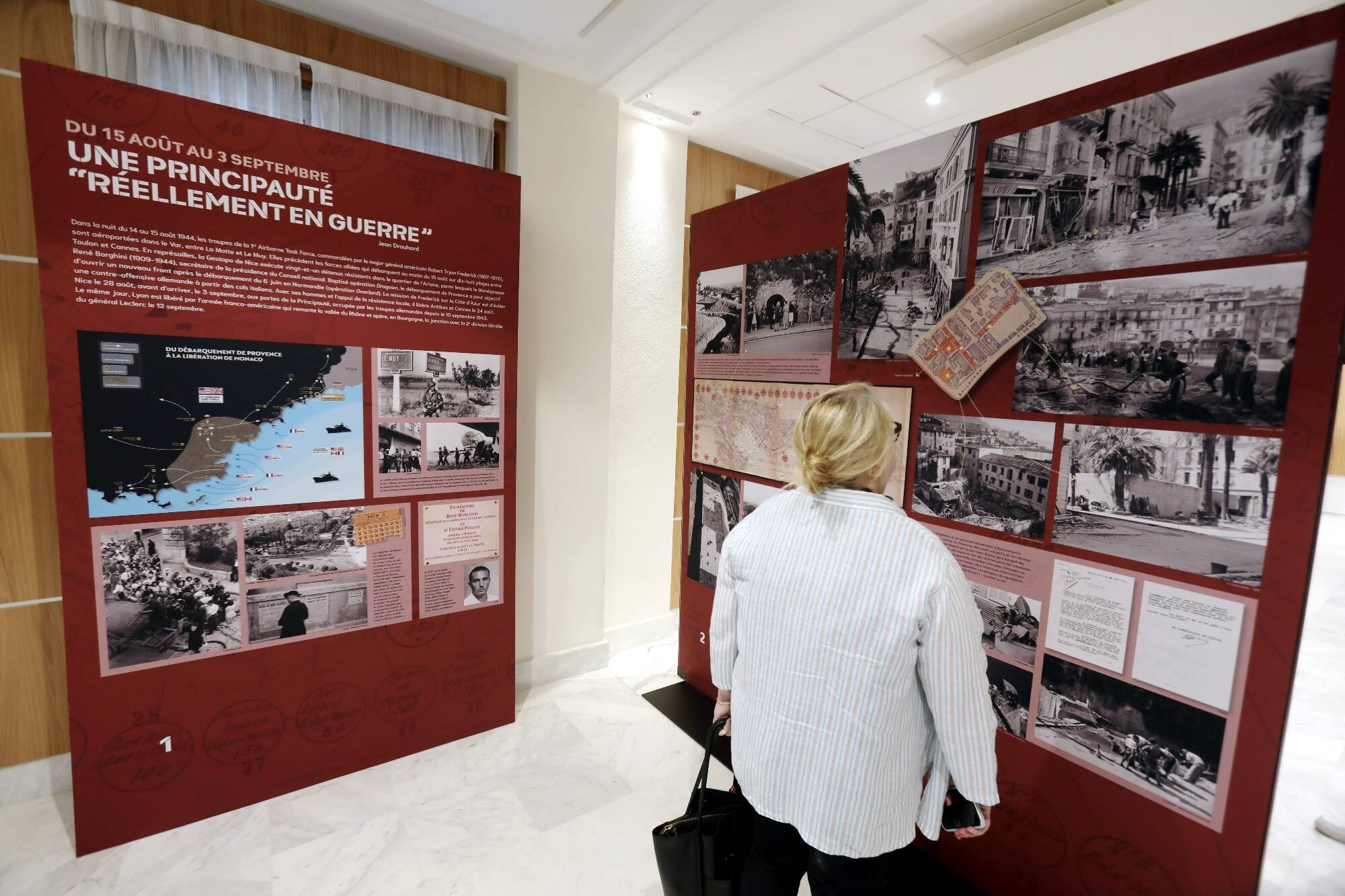 Commémorations du 3 septembre 1944 à Monaco: une exposition pour se souvenir de la libération du pays