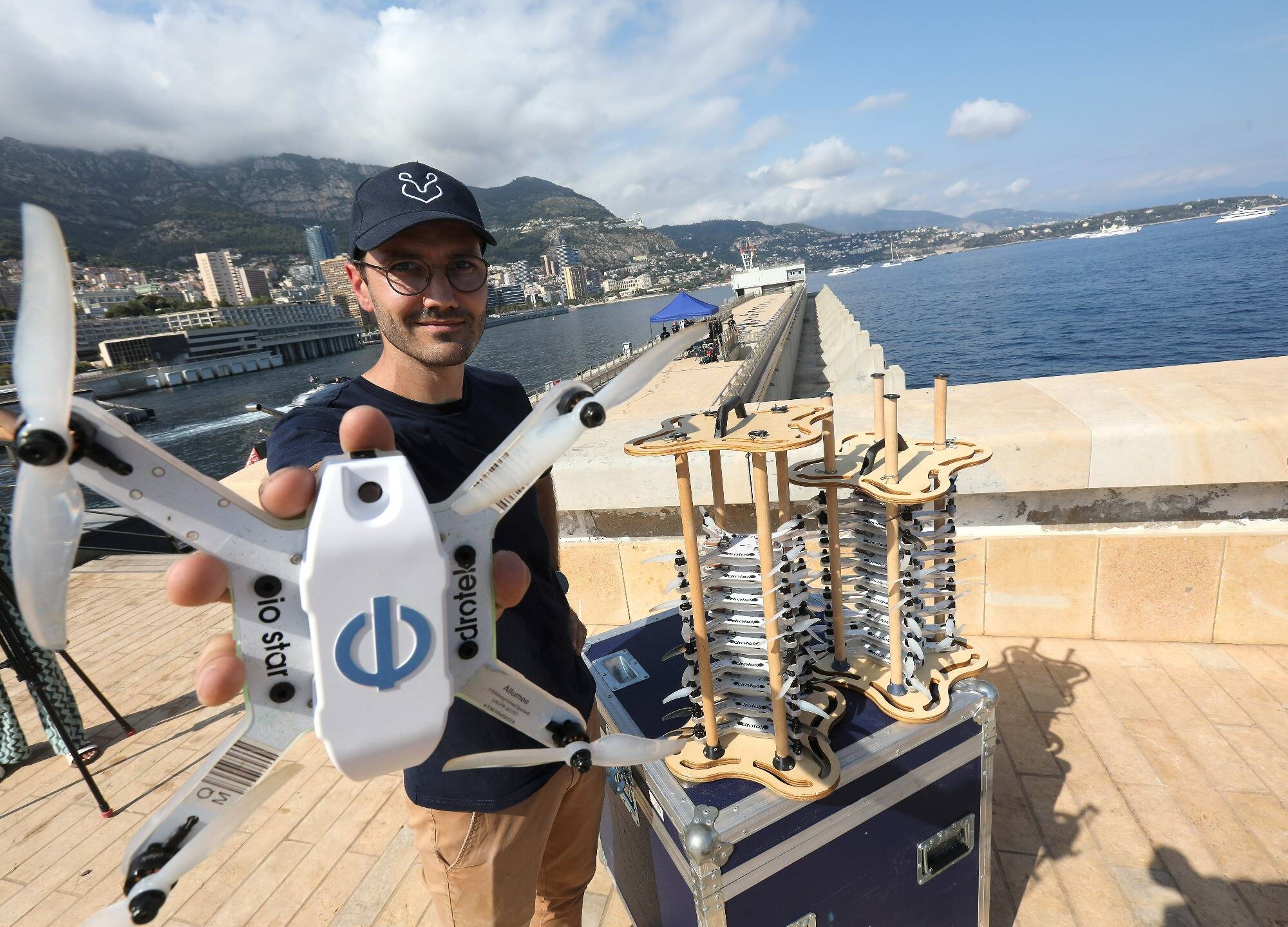 "Ça va être un spectacle majestueux et incroyable": un show olympique de 800 drones à Monaco ce vendredi soir