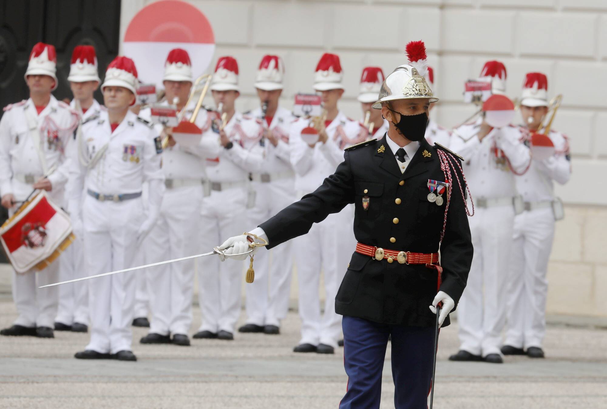 Le commandant Yvrard nouveau chef des sapeurs-pompiers de Monaco