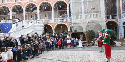 PHOTOS. La famille princière fête Noël au Palais avec la jeunesse de Monaco