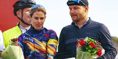 Passionné de cyclisme, le couple Valtteri Bottas-Tiffany Cromwell soutient la 3e édition de Beking Monaco qui tend 
