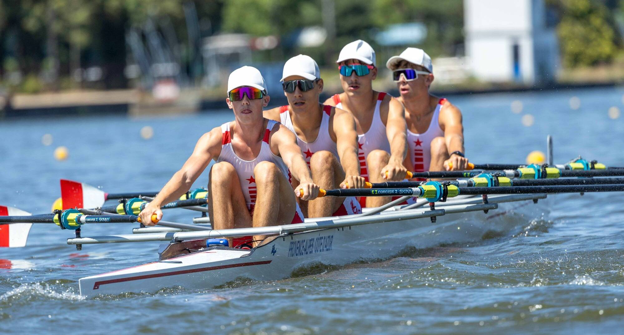 Aviron: le quatre de couple de la Société nautique de Monaco performe aux championnats de France J16 à Vichy