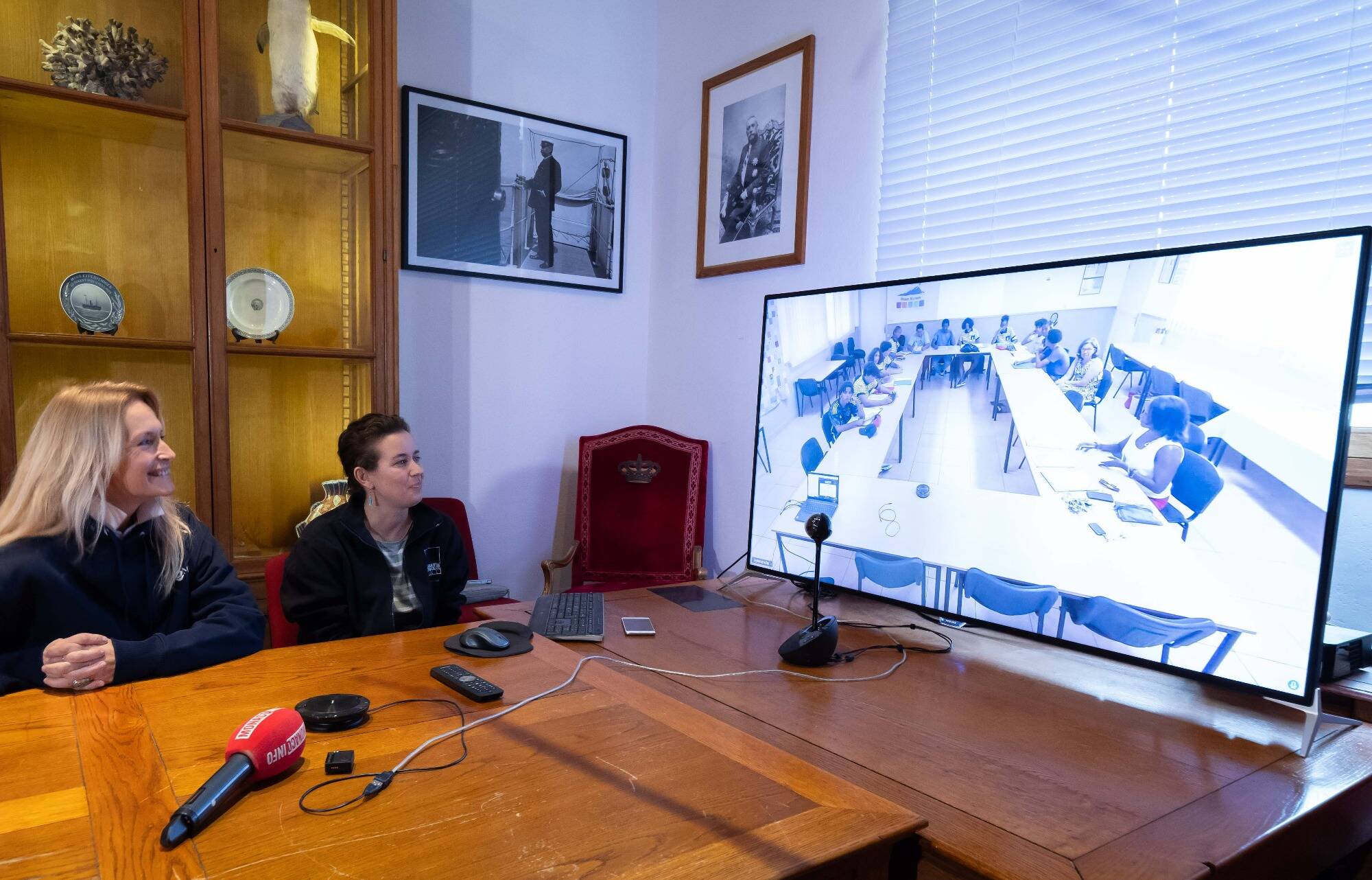 "Il faut leur dire qu'on peut le faire": Estelle Lefébure sensibilise les élèves à la protection de l'océan à Monaco