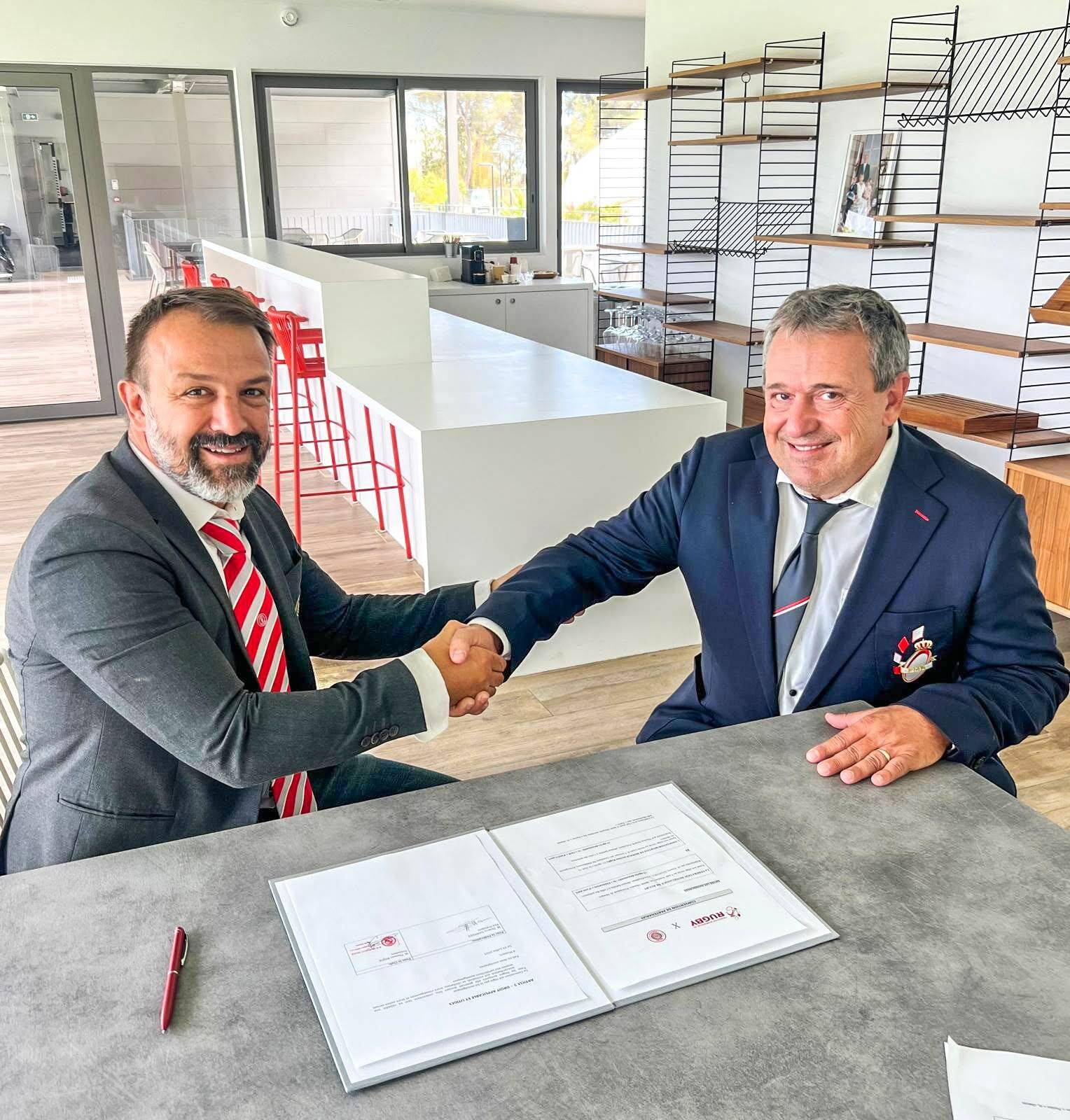 La Fédération monégasque de rugby et l'ASM Rugby officialisent leur partenariat