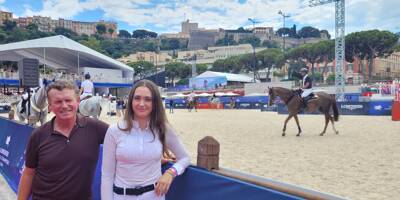 À seulement 19 ans, Anastasia Nielsen représente les couleurs de la Principauté avec fierté au Jumping de Monte-Carlo