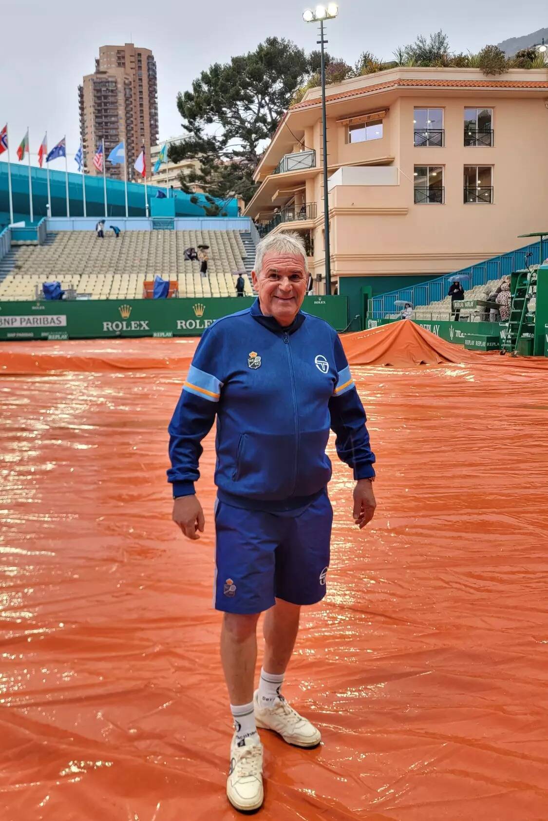 Cordeur, partenaire d'entraînement, entretien des courts de tennis... Ces visages qui font vivre le Masters de Monte-Carlo