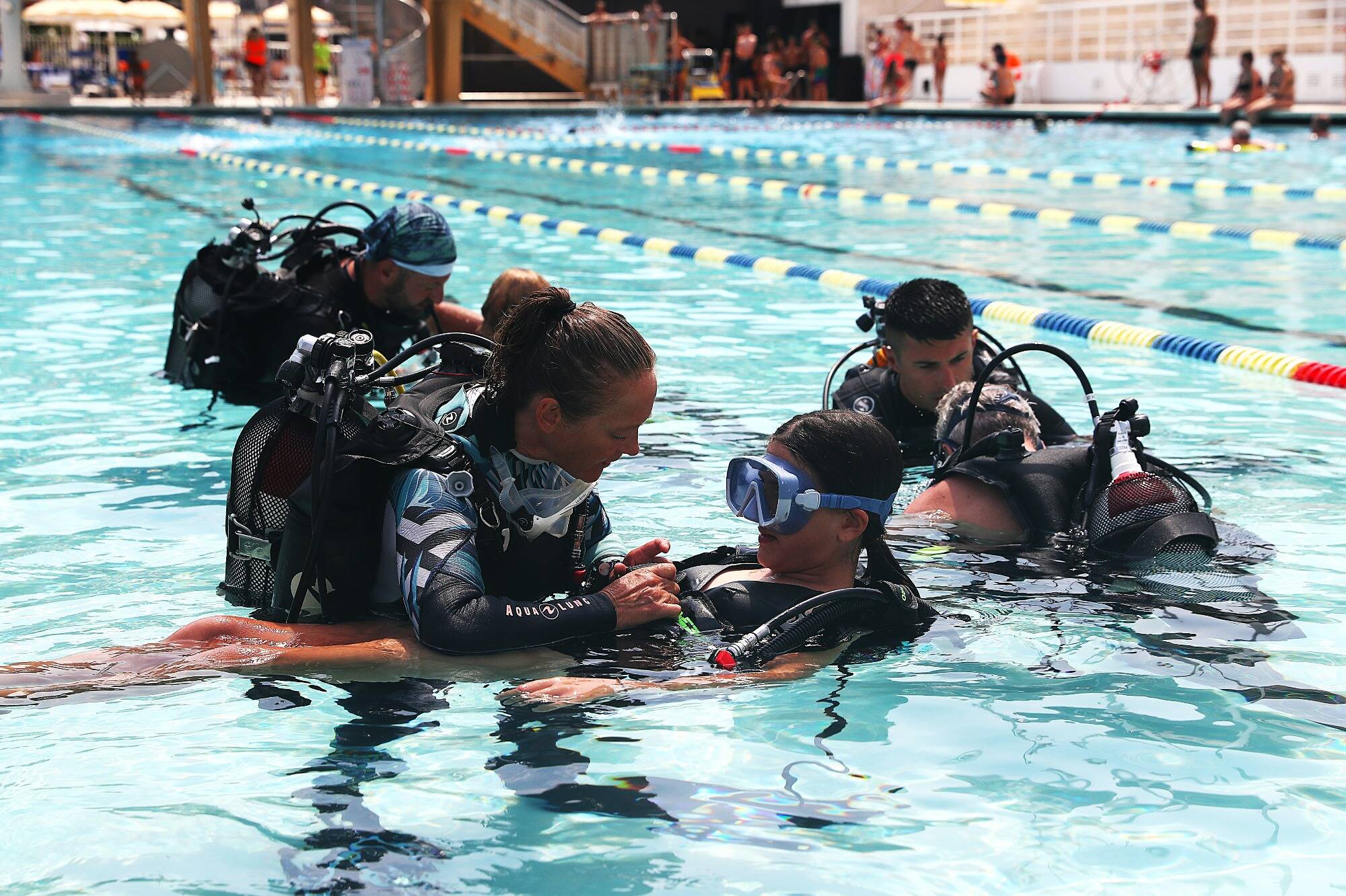 Pour la 2e année consécutive, le CESMM organise des baptêmes de plongée gratuits au stade nautique Rainier-III à Monaco