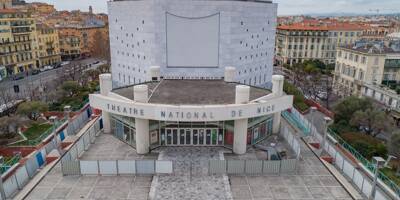 L'impressionnante démolition du Théâtre National de Nice en images