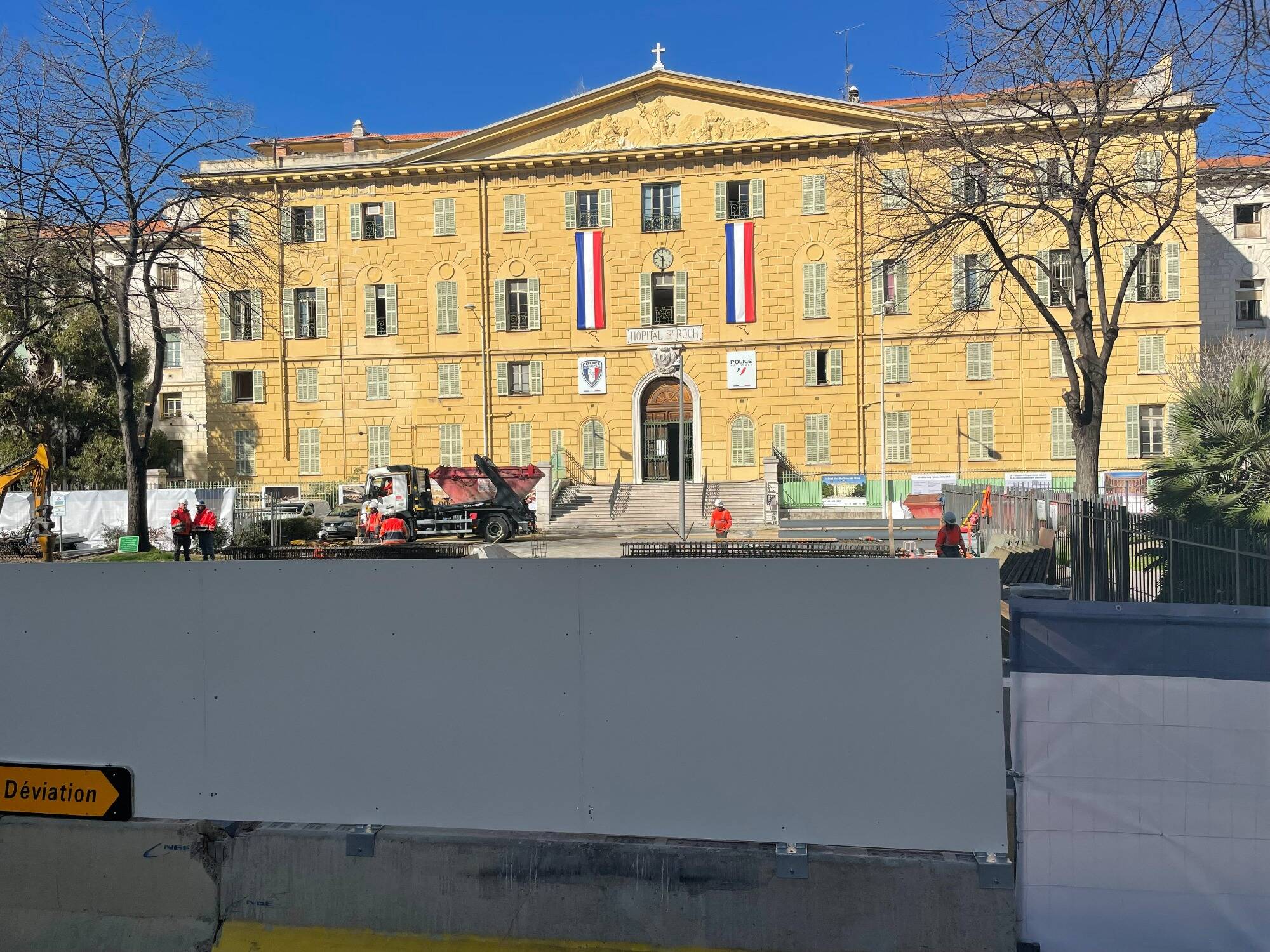 Les grandes manoeuvres ont commencé sur le chantier du futur hôtel des polices à Nice
