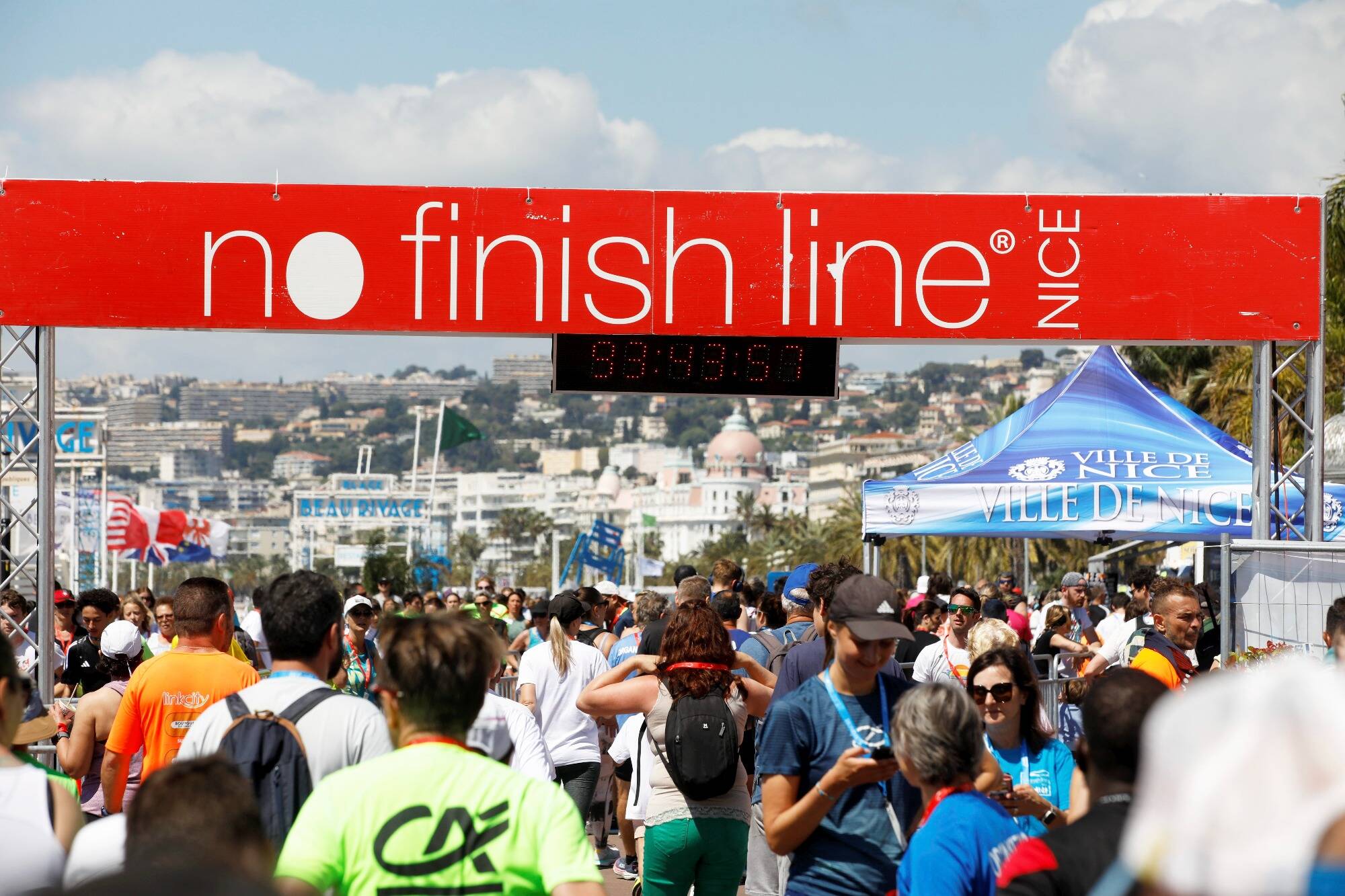 Records battus pour la course caritative "7e No finish line" de Nice