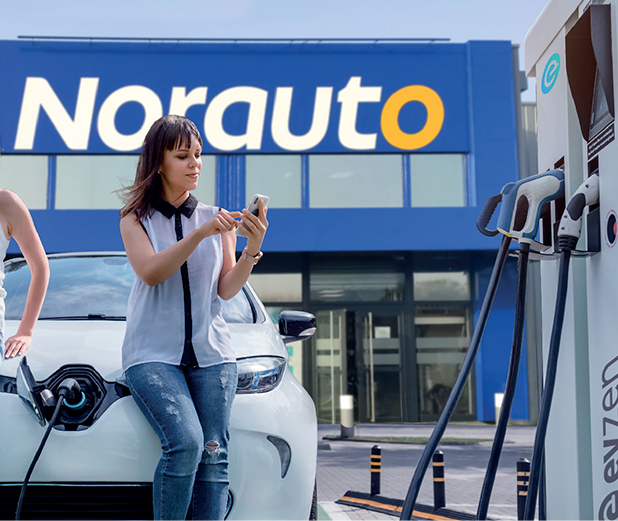 Des bornes pour voitures électriques made in Monaco bientôt déployées sur les parkings Norauto du Sud de la France