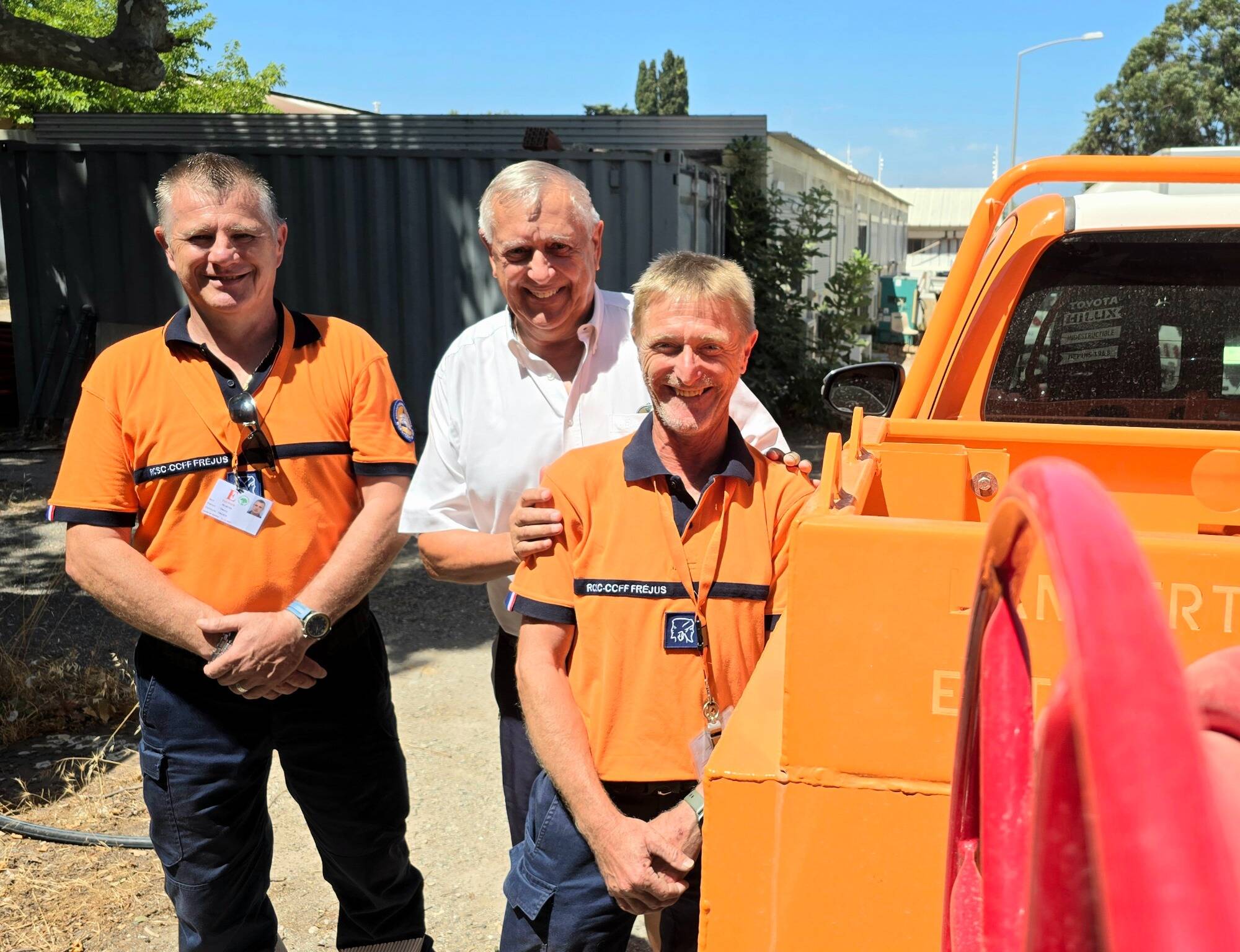 Comment deux membres du Comité communal feux de forêt ont sauvé un touriste de la noyade à Fréjus