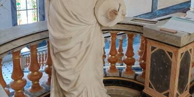 De Fréjus à Draguignan, la statue Sainte-Monique de la Villa-Marie change d'air