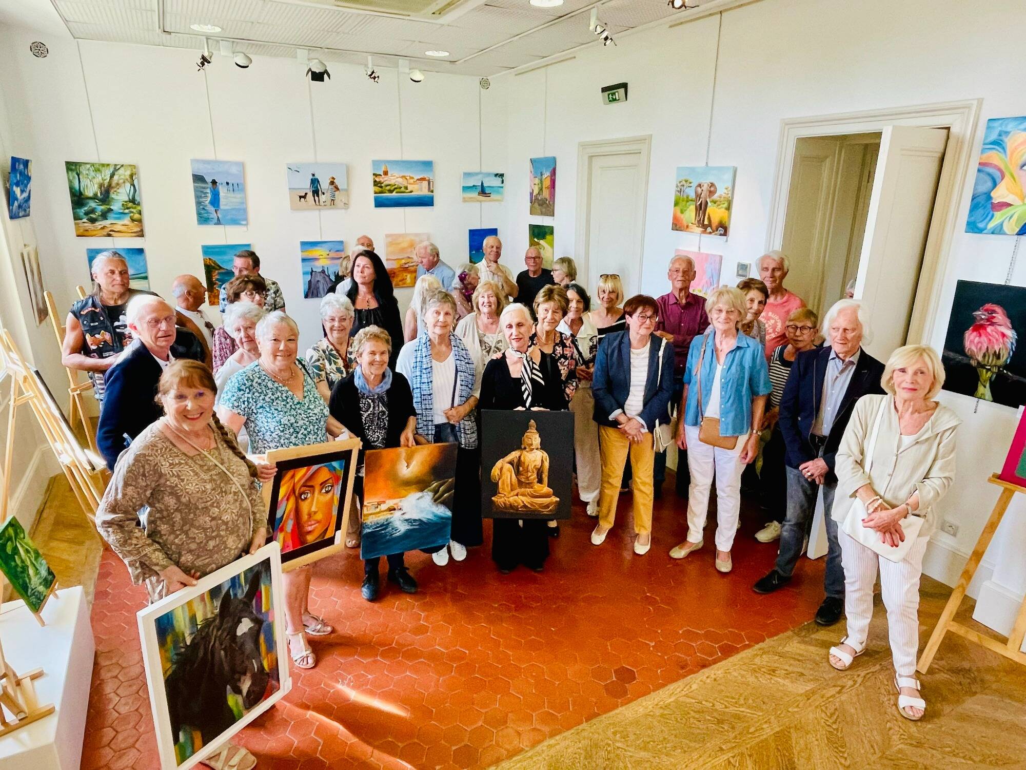 Une exposition engagée des artistes de l'association "Palette 83" à découvrir gratuitement à Saint-Raphaël
