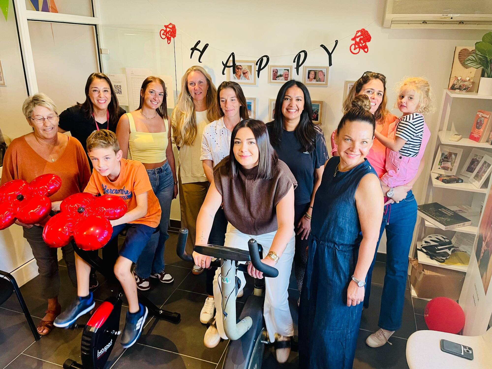 Pédalez pour Noël au profit des patients de l'accueil de jour Alzheimer Les Libellules à Saint-Raphaël