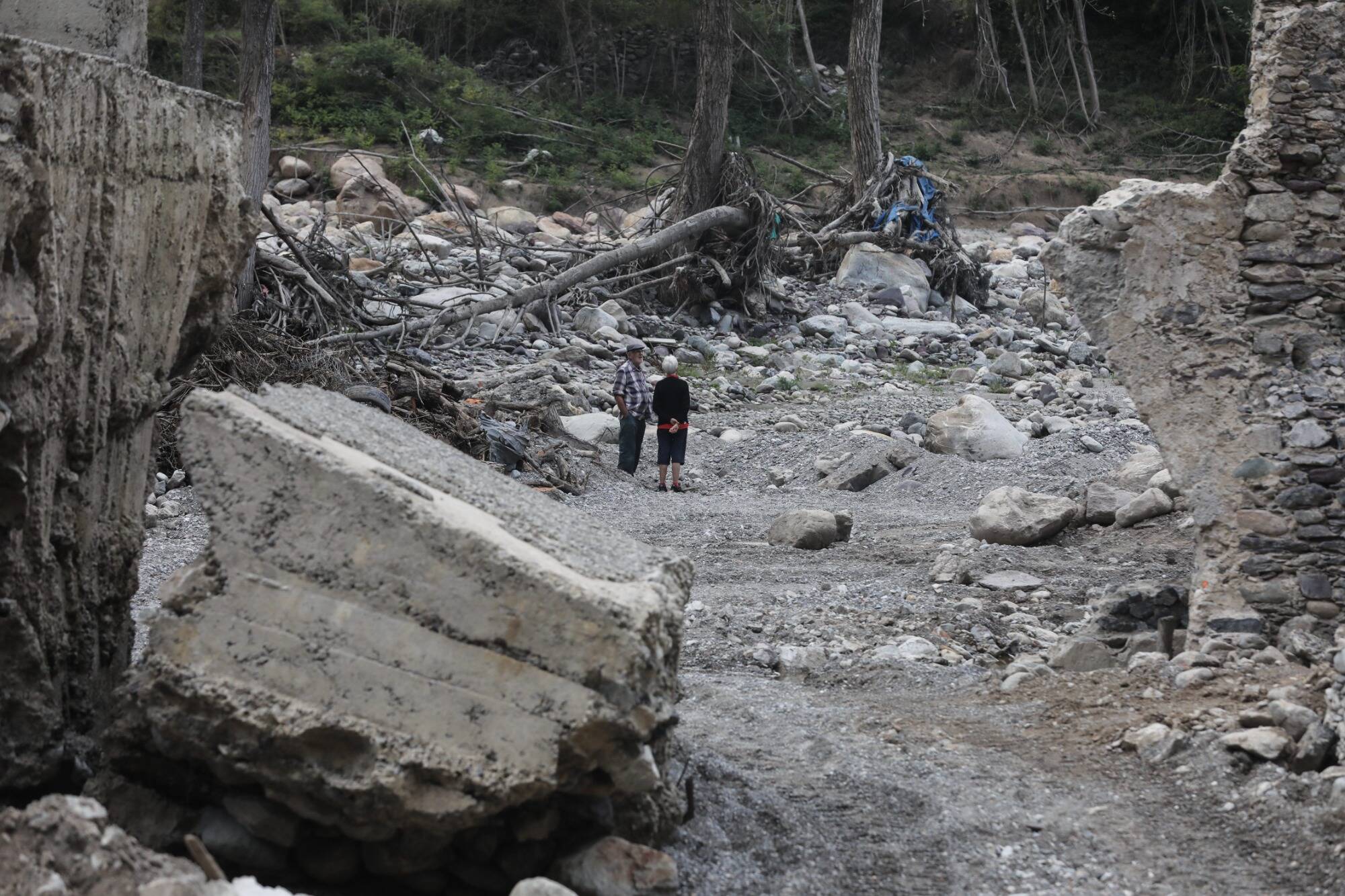 "Le travail est encore immense": assureur dans la vallée de la Roya, il ne voit pas le bout un an après la tempête Alex