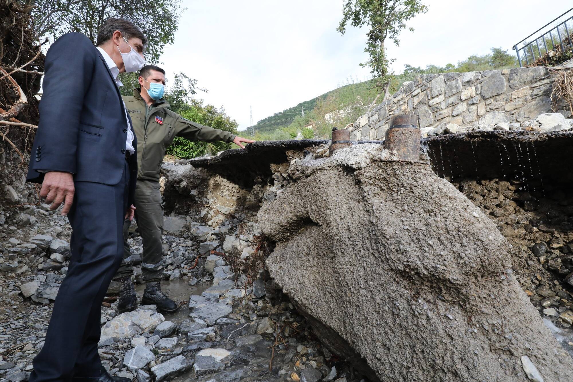 "Les financements promis par l'État ne sont pas au rendez-vous!" Le coup de gueule de Charles-Anges Ginésy deux mois après le passage de la tempête Alex