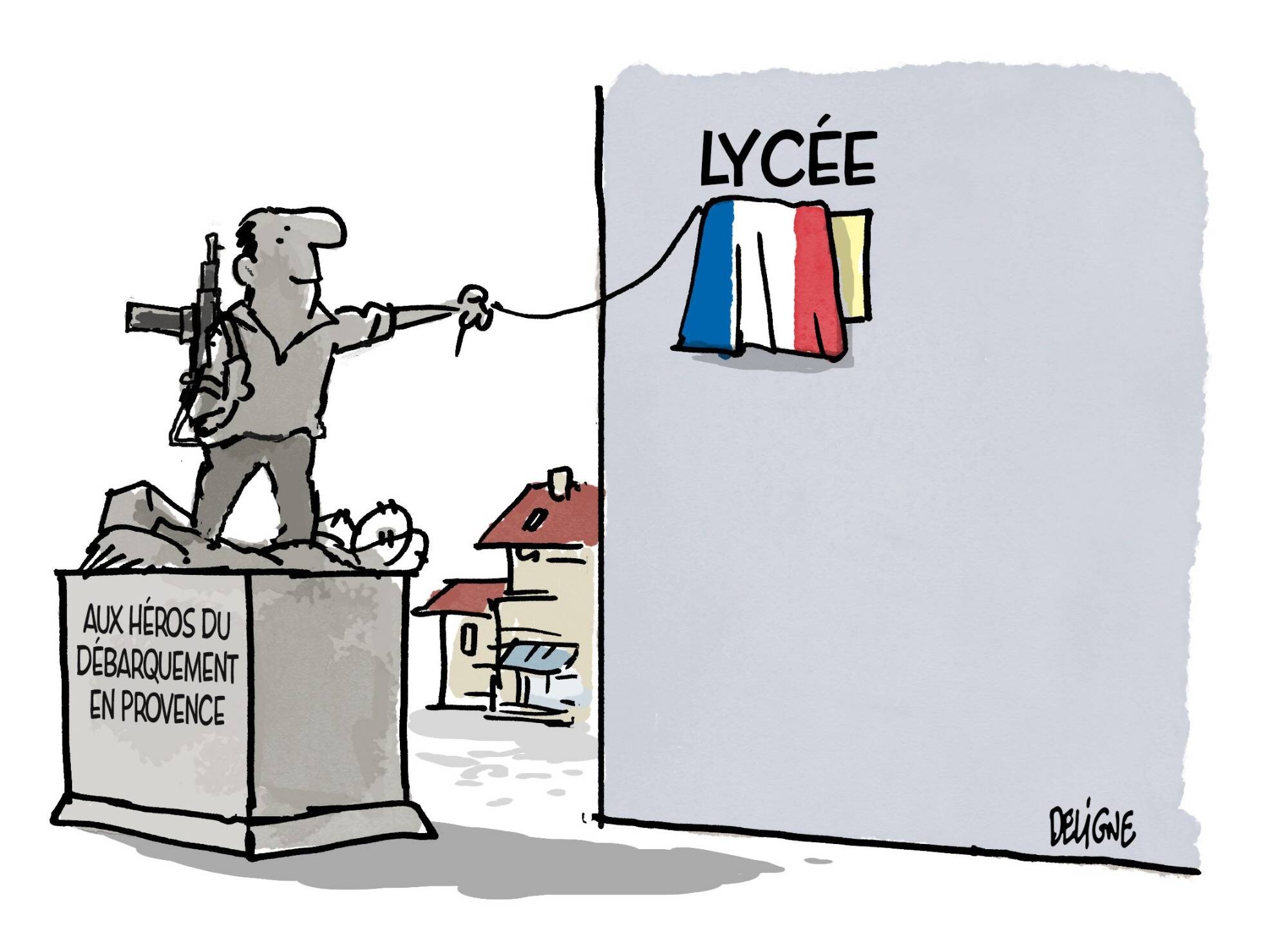 Quels sont les lycées de la métropole toulonnaise qui ne sont pas impactés par un possible changement de nom?