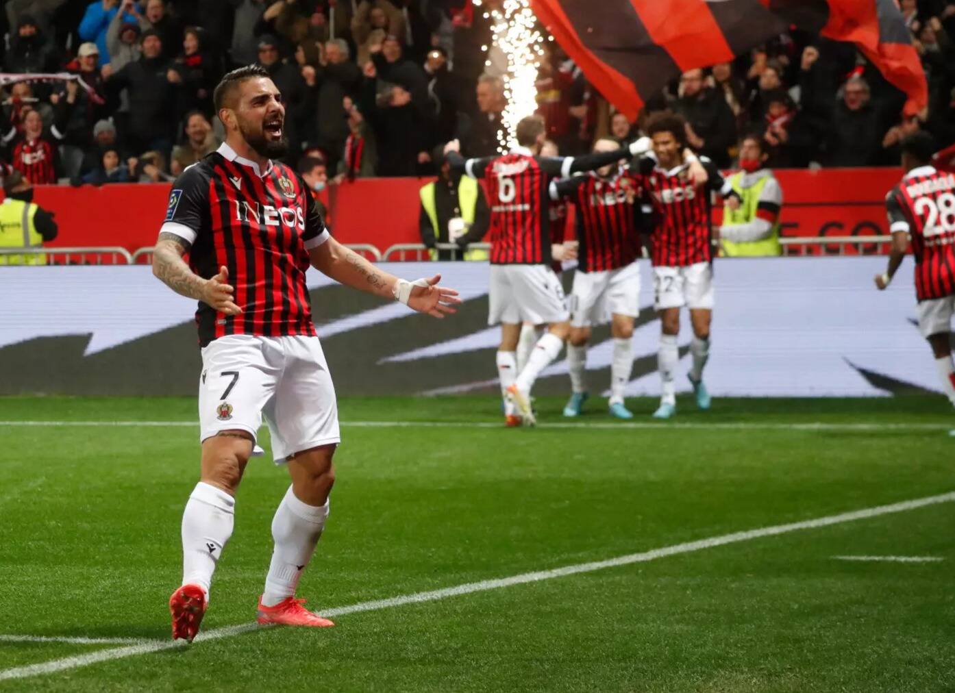 Un but qui vaut Delort: les notes des joueurs de l'OGC Nice après la victoire contre le PSG (1-0)