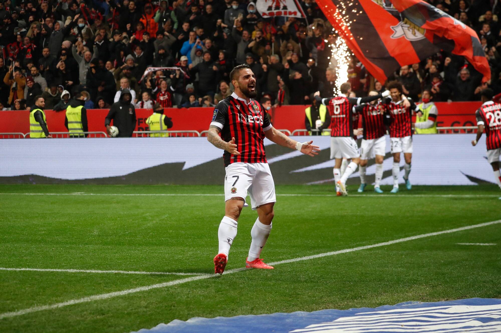 L'OGC Nice avec Gouiri et Delort pour la réception de Lille