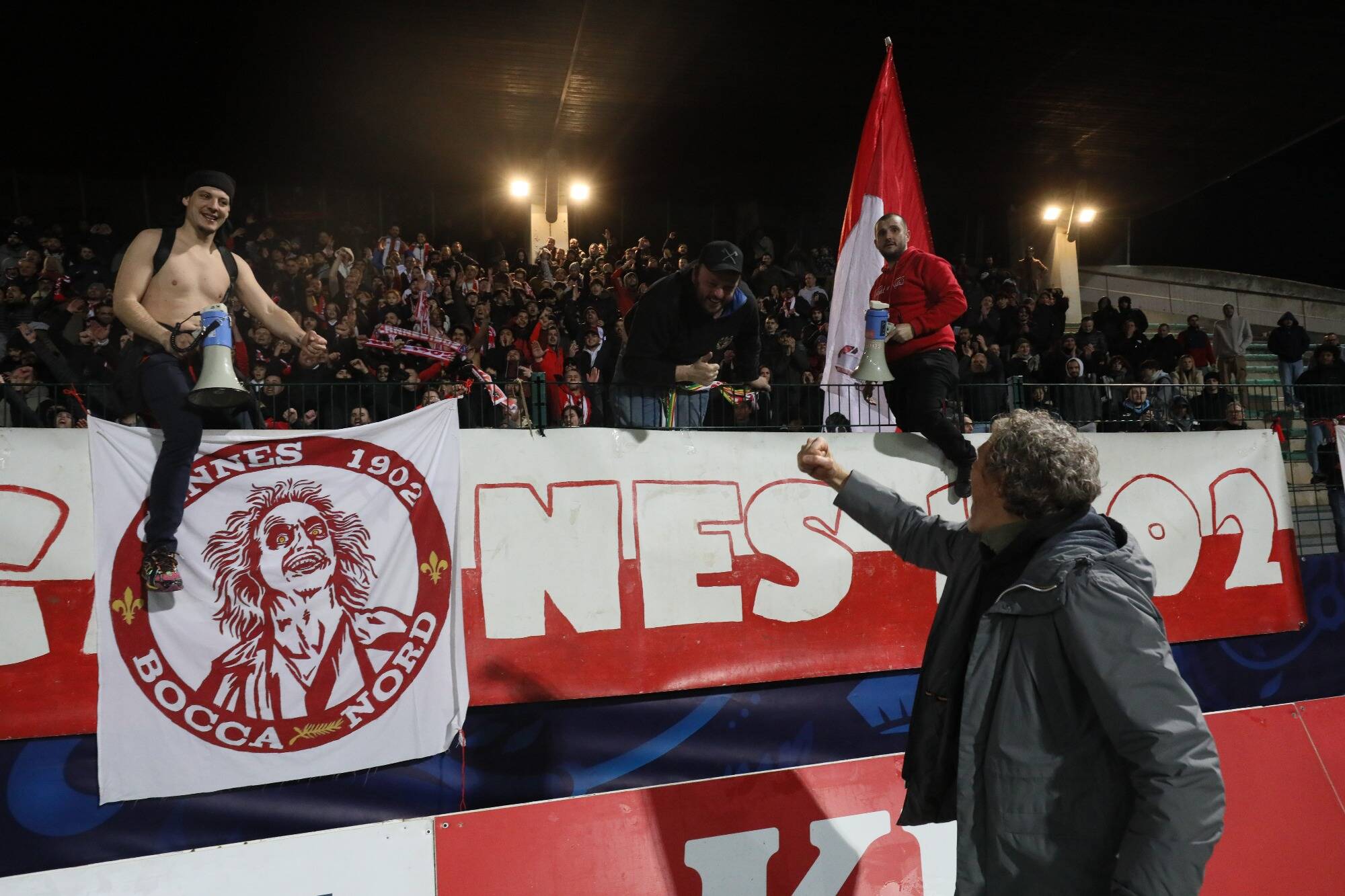 "On s'est régalés", les supporter de l'AS Cannes veulent poursuivre le rêve en 8e de finale de Coupe de France