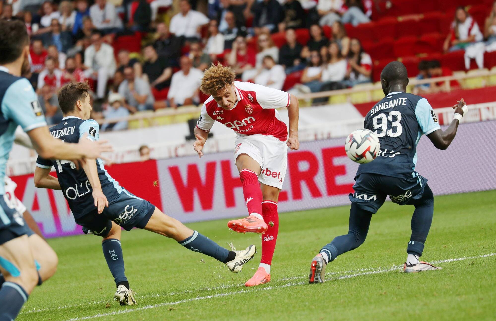 Ben Seghir a sorti sa spéciale... Les notes des joueurs de l'AS Monaco après la victoire contre le Havre