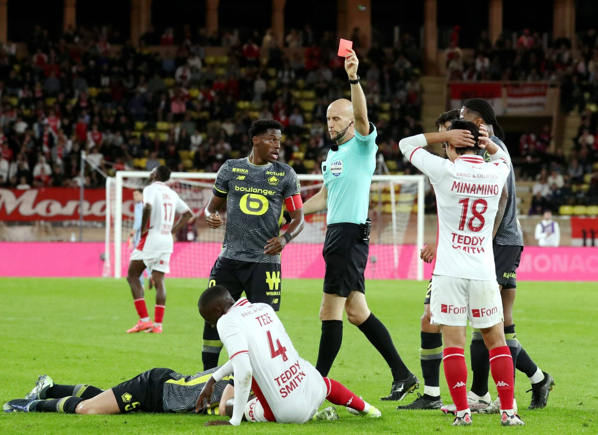 Teze aurait pu tout gâcher, les notes des joueurs de l'AS Monaco après le nul 0-0 face à Lille