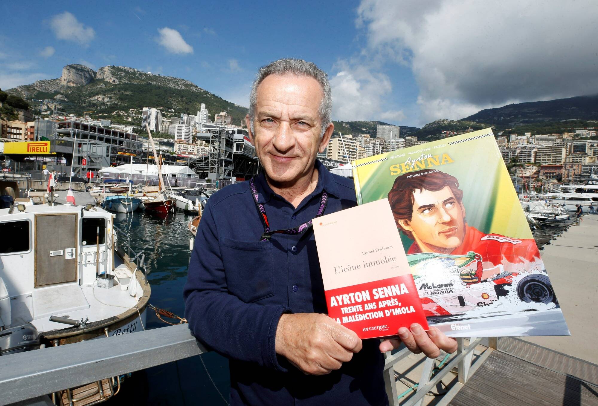 Dans son livre "L'icône immolée", le journaliste Lionel Froissart se glisse dans la peau de son "copain" Ayrton Senna à la veille de son accident tragique