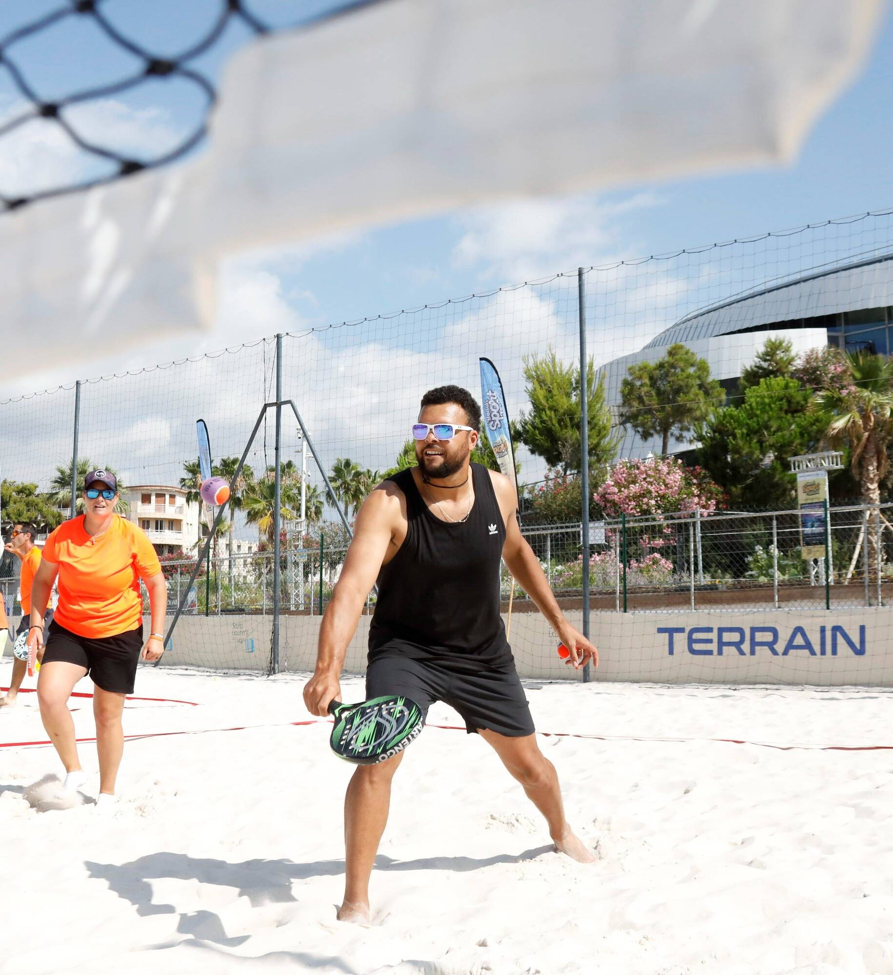 Sa carrière, ses projets, son association...: entretien avec Jo-Wilfried Tsonga au Beach Sport Festival de Saint-Laurent-du-Var