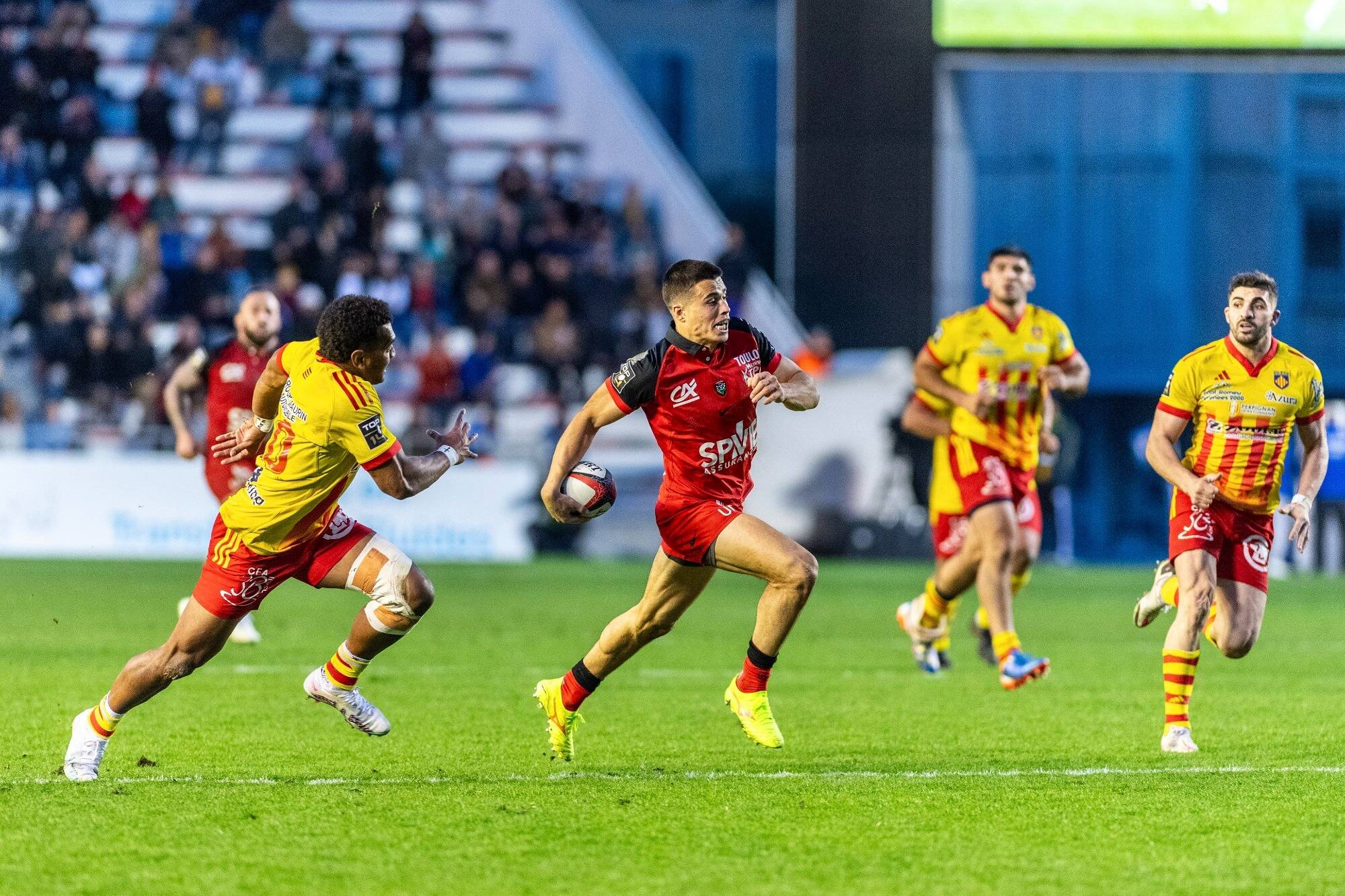 L'ailier Gaël Dréan signe pro et prolonge jusqu'en 2027 avec le RCT