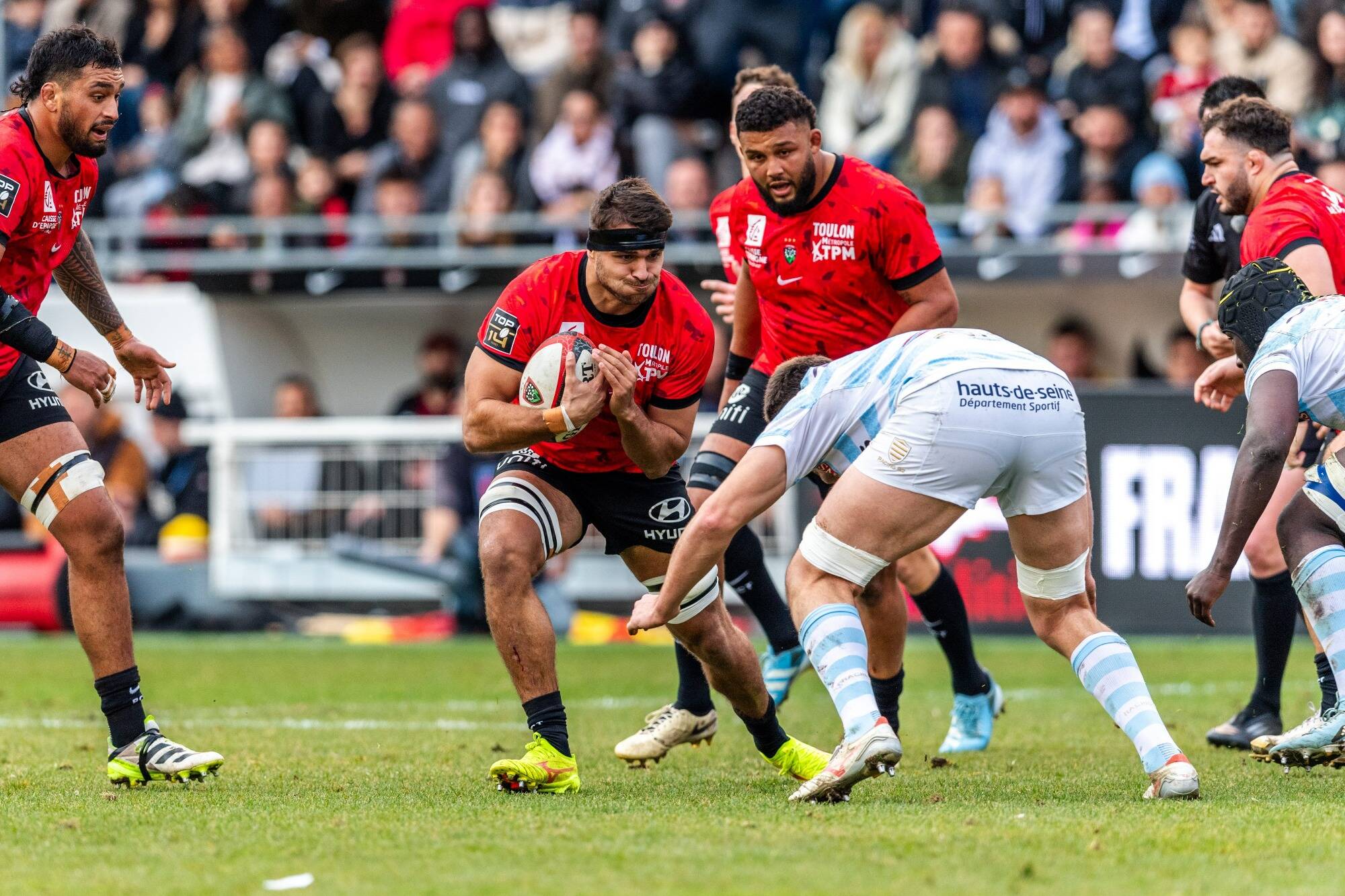 "Tu ne peux pas aller plus vite que la blessure", Esteban Abadie savoure son retour sur les terrains avec le RCT