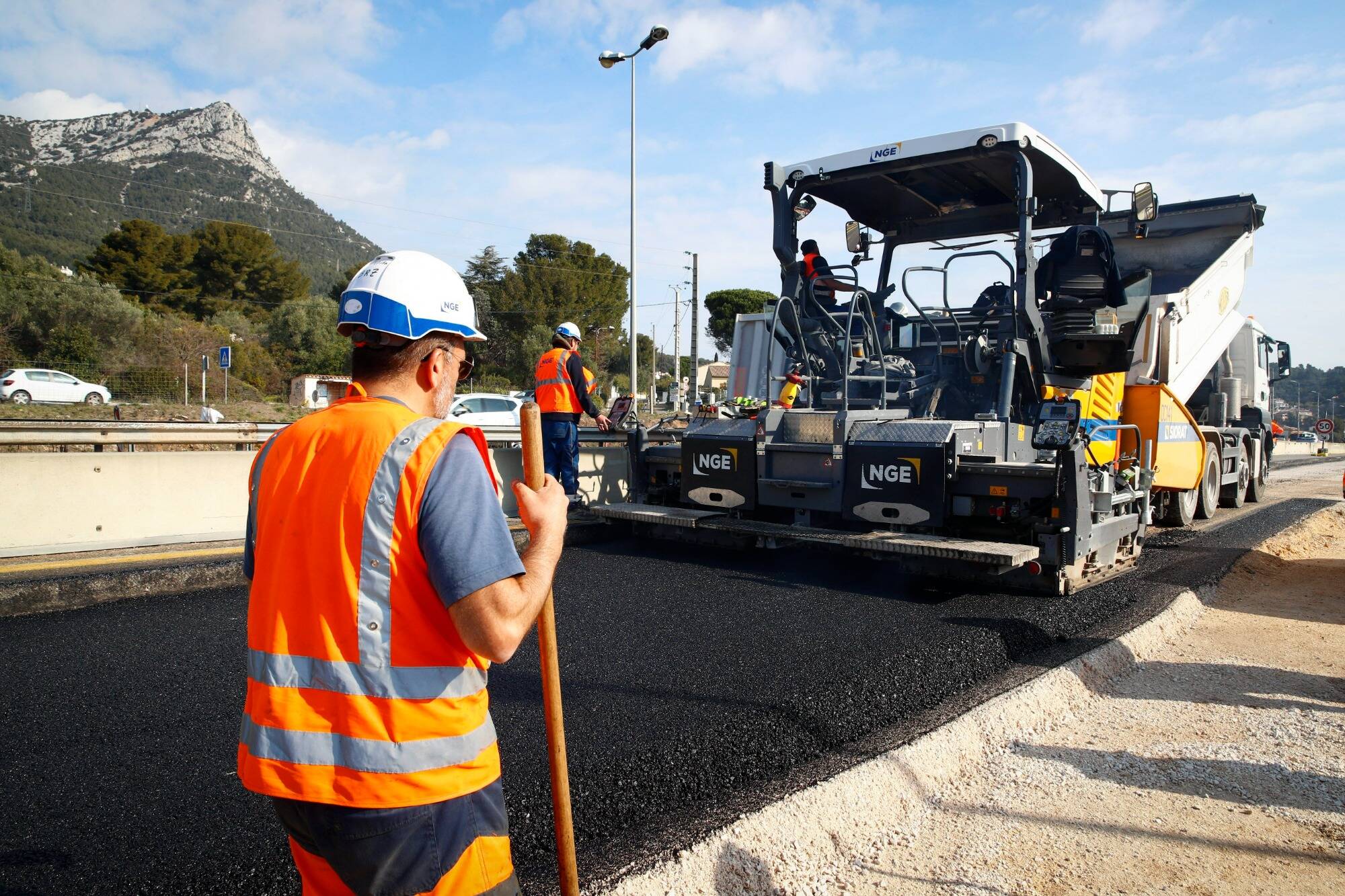 Découvrez en images les dessous des travaux d'élargissement de l'A57 entre Toulon et Hyères