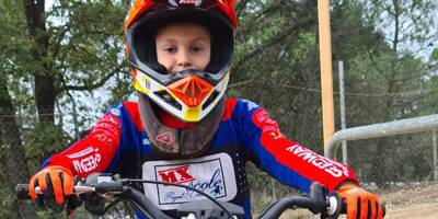 À 8 ans, un jeune Varois décroche la 3e place aux championnats de motocross électrique en Provence