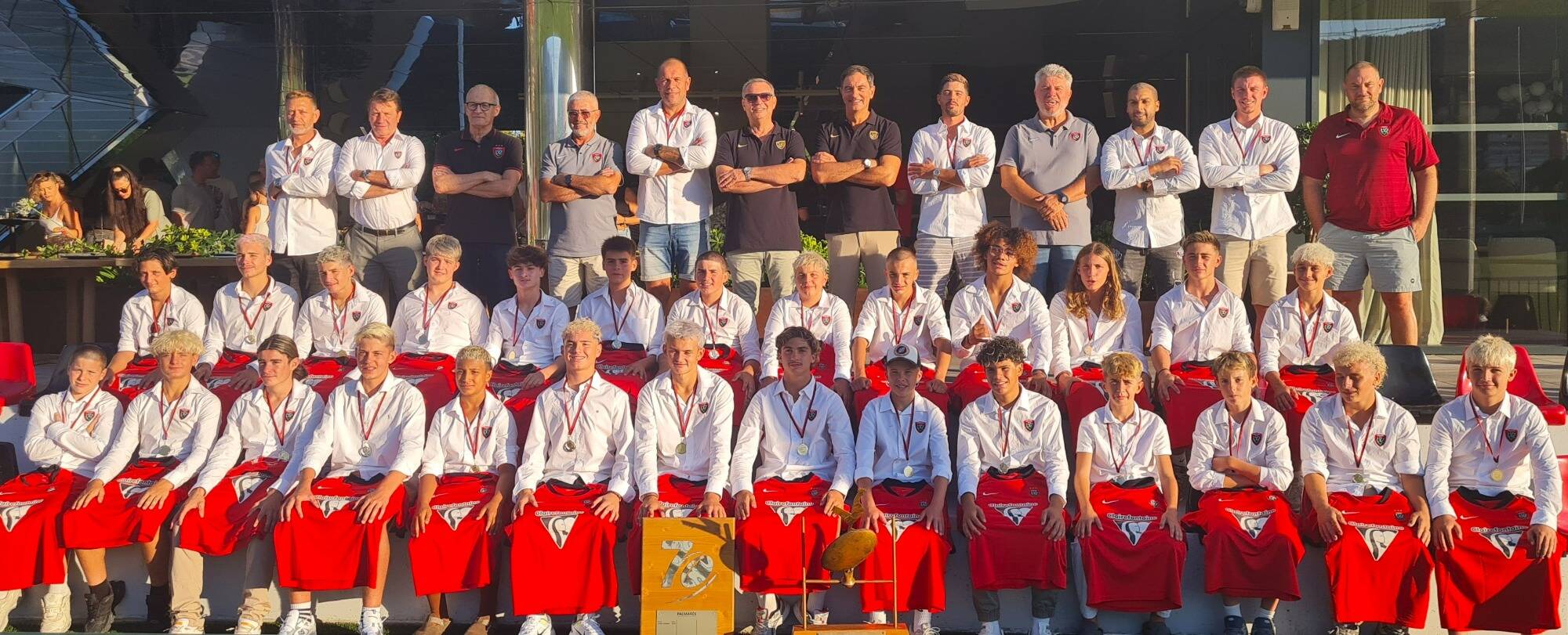 C'est un exploit national, les M14 du RCT remportent le Super Challenge de France de rugby à XV et de Sevens cette saison