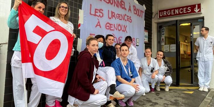 C'est inhumain: les infirmières et aides-soignantes des urgences de Gassin en grève illimitée, crainte pour les hôpitaux du Var