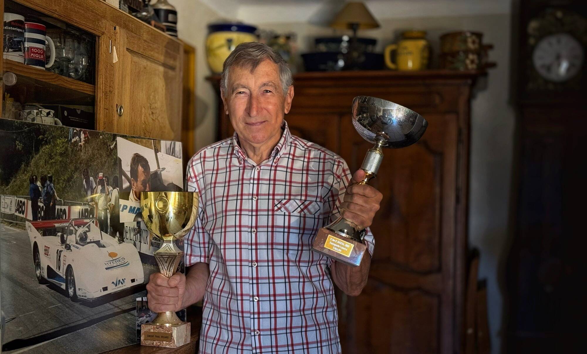 "Je suis intervenu pour Nigel Mansell": rencontre avec Henri-Paul Magnan, ancien pilote amateur de course de côte émérite et intervenant en F1 dans le Var