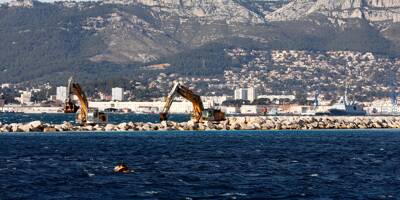 Elle abrite la petite rade: où en est le chantier de la grande jetée à Toulon?