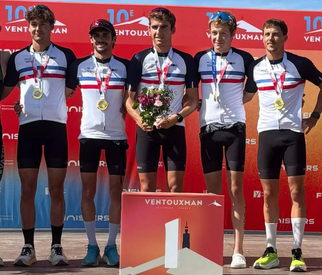 Les triathlètes de Monaco remportent les championnats de France D3