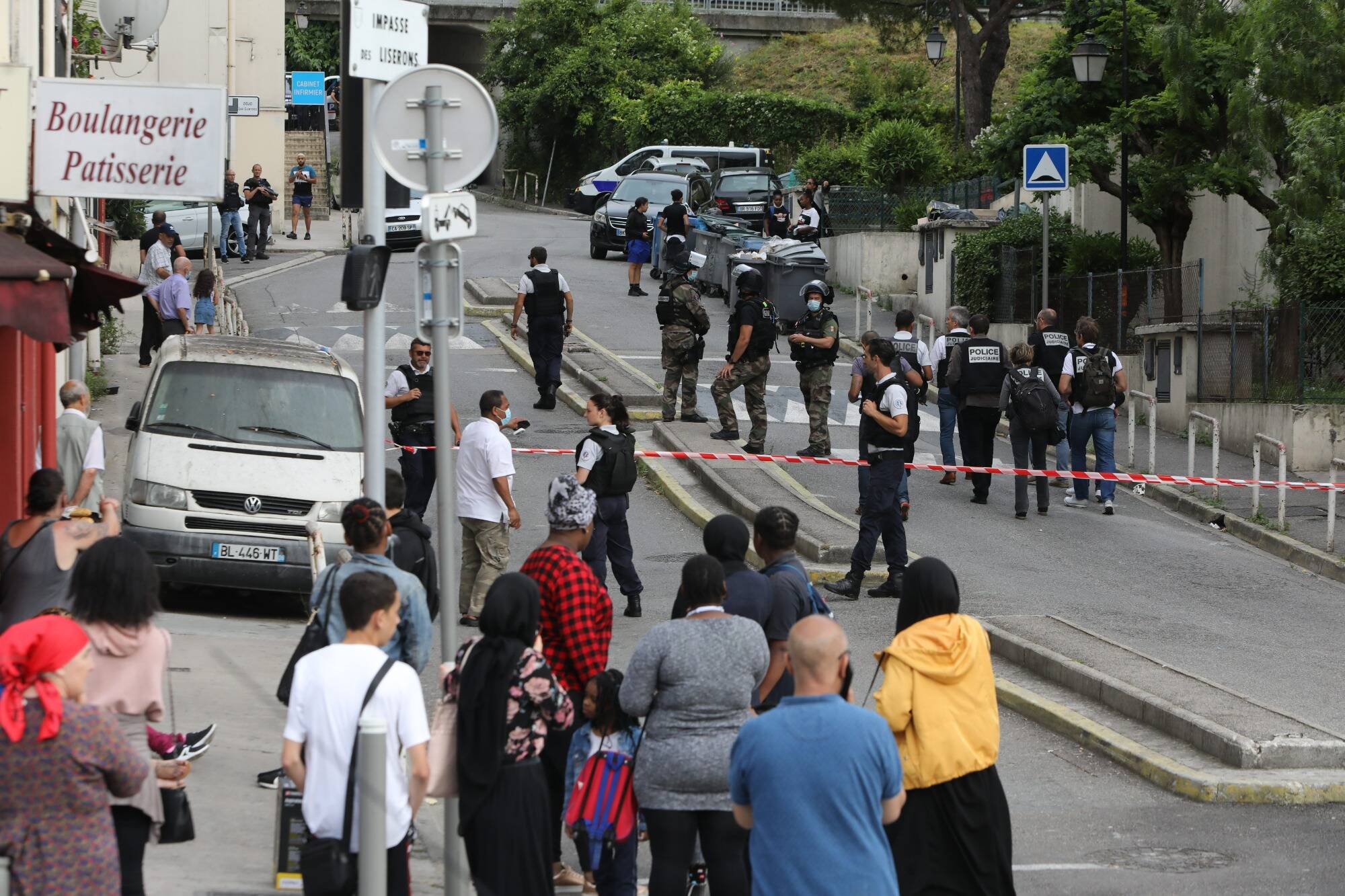 Interpellation et caillassage aux Liserons à Nice après qu'un dealer appelle à l'émeute