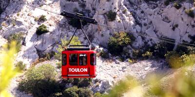 En raison du mistral, début de saison contrarié pour le téléphérique de Toulon